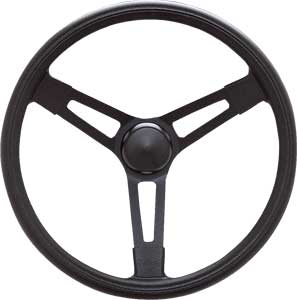 Steel Performance Steering Wheel Black Foam Grip