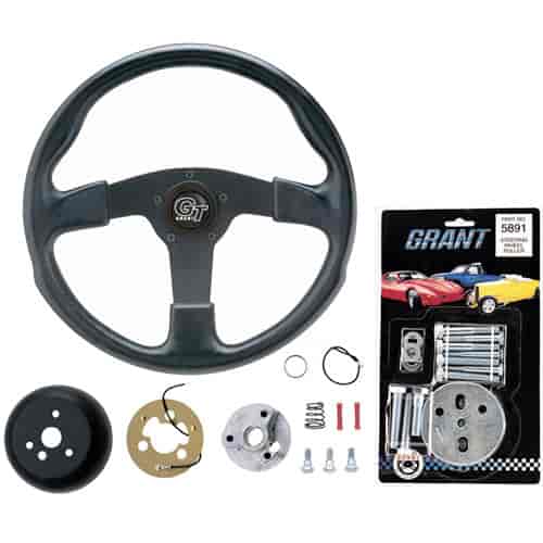 GT Rally Steering Wheel Install Kit Includes GT Rally Steering Wheel