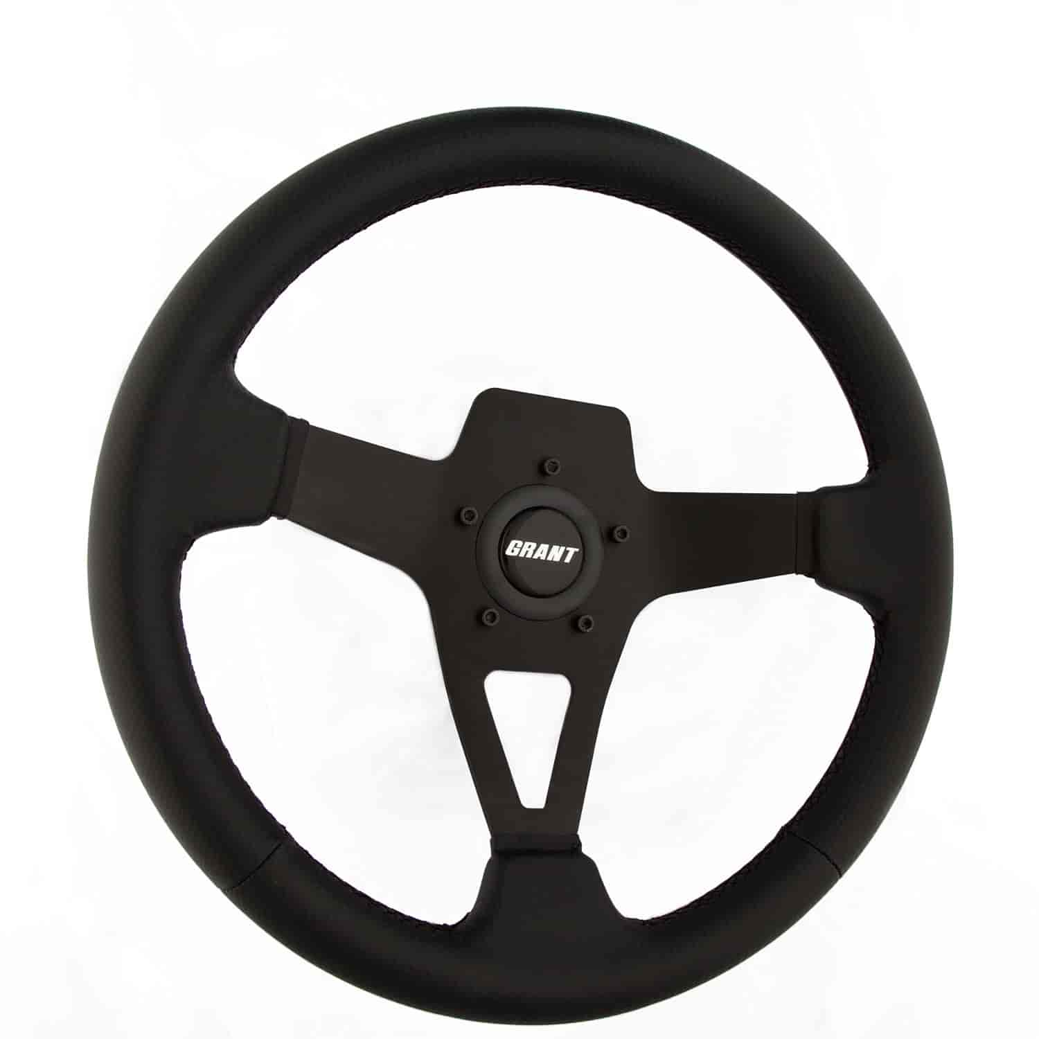 Edge Series Carbon Fiber Look Steering Wheel