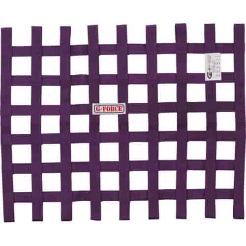 Ribbon Window Net Purple