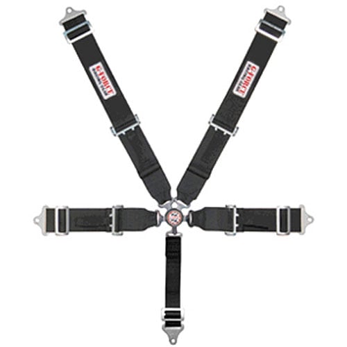 7000BK Pro-Series Camlock 5-Point Individual Harness Pull-Down Lap Belt Adjusters