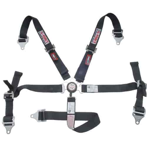 Pro Series Camlock 5-Point Jr. Dragster Safety Harness Pull-Up Lap Belt