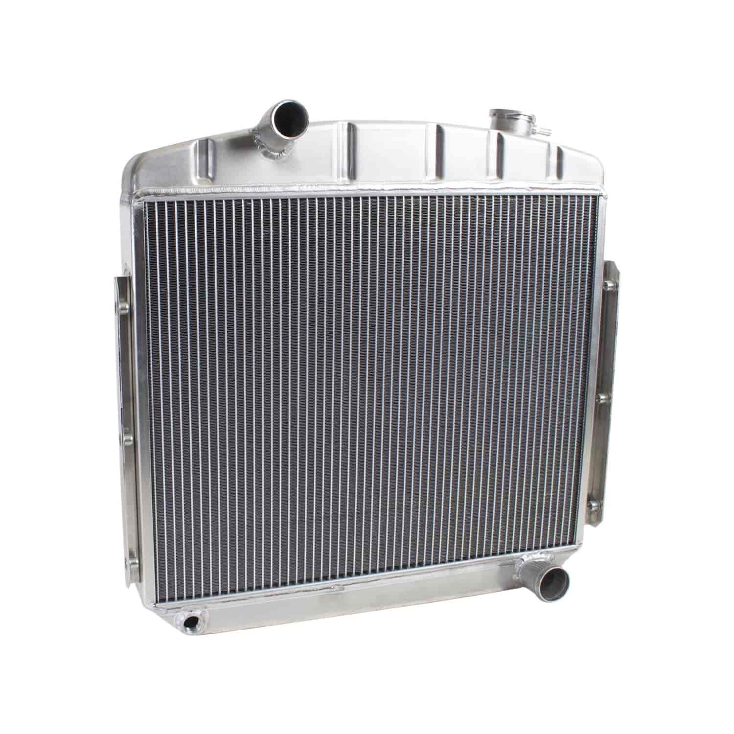 ExactFit Radiator for 1957 Chevrolet Car for Chevy L6 Mount
