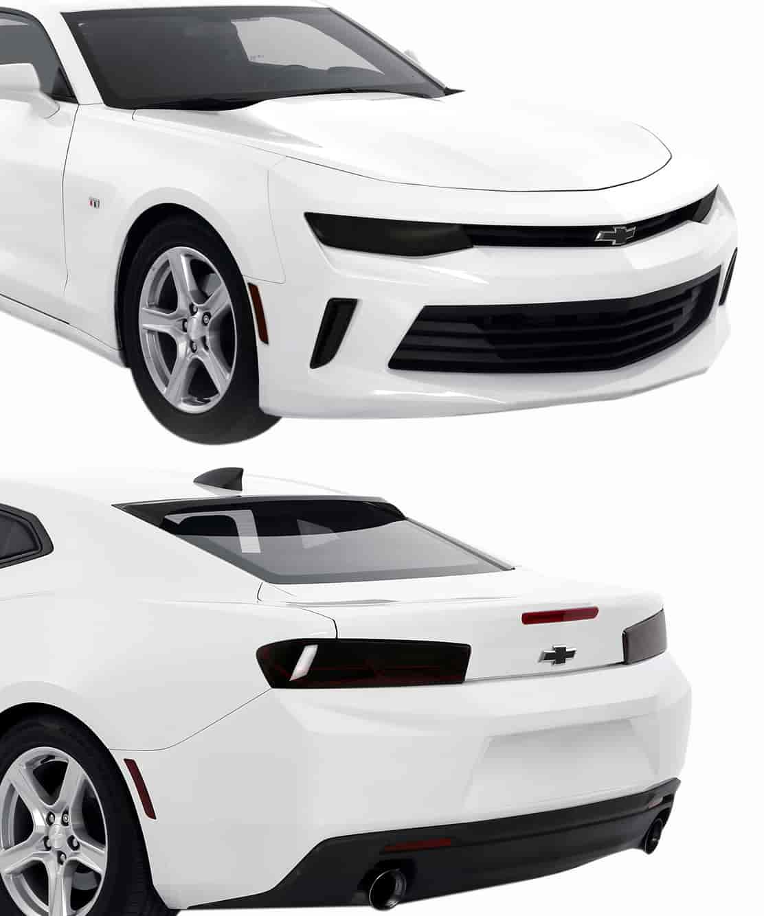 Smoked Light Cover Kit for 2016-2018 Chevy Camaro
