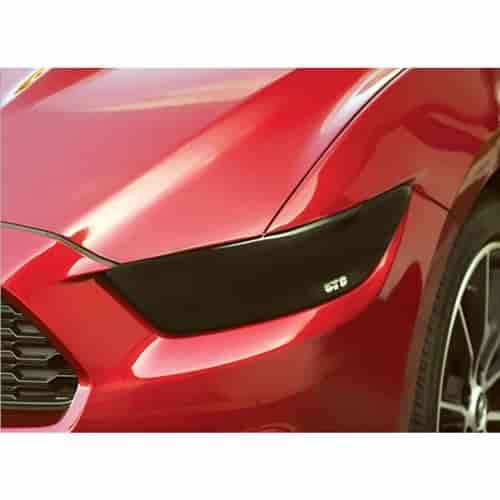 Smoked Headlight Covers 2015-2017 Ford Mustang