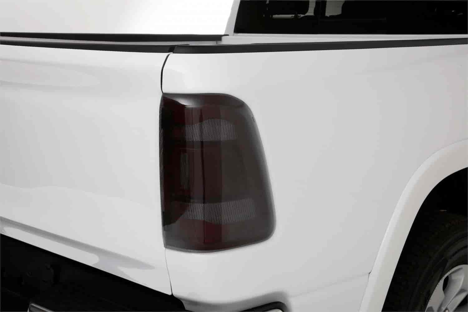 Carbon Fiber Taillight Covers For Select Late-Model Dodge Ram 1500 Trucks