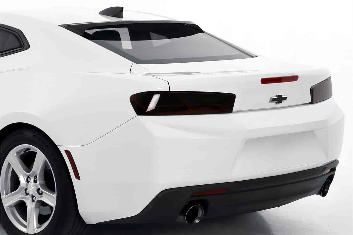 Smoke Tail Light Covers for 2016-2018 Chevy Camaro
