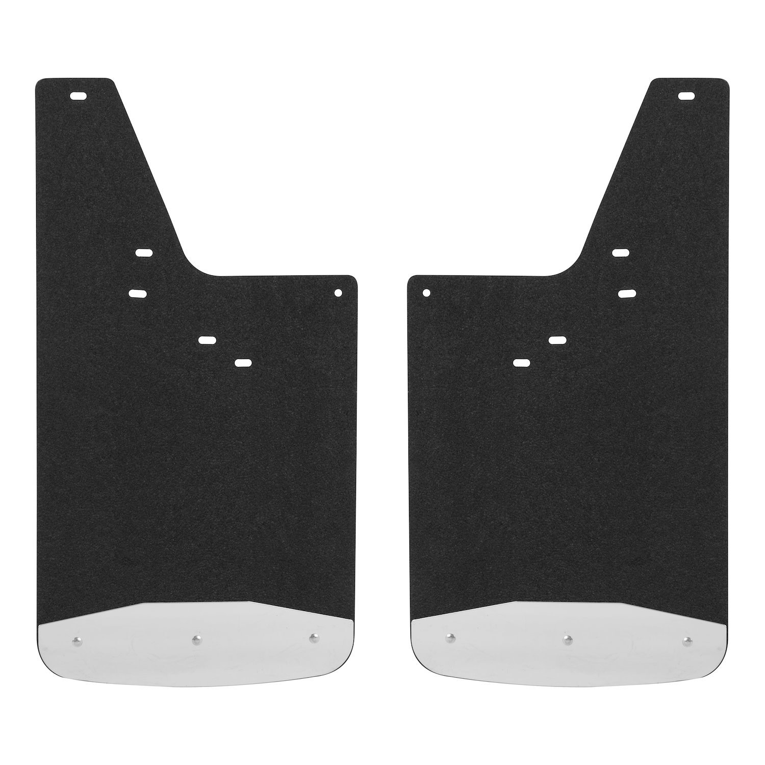 251443 Front or Rear 12 in. x 23 in. Rubber Mud Guards Fits Select Chevy Silverado, GMC Sierra