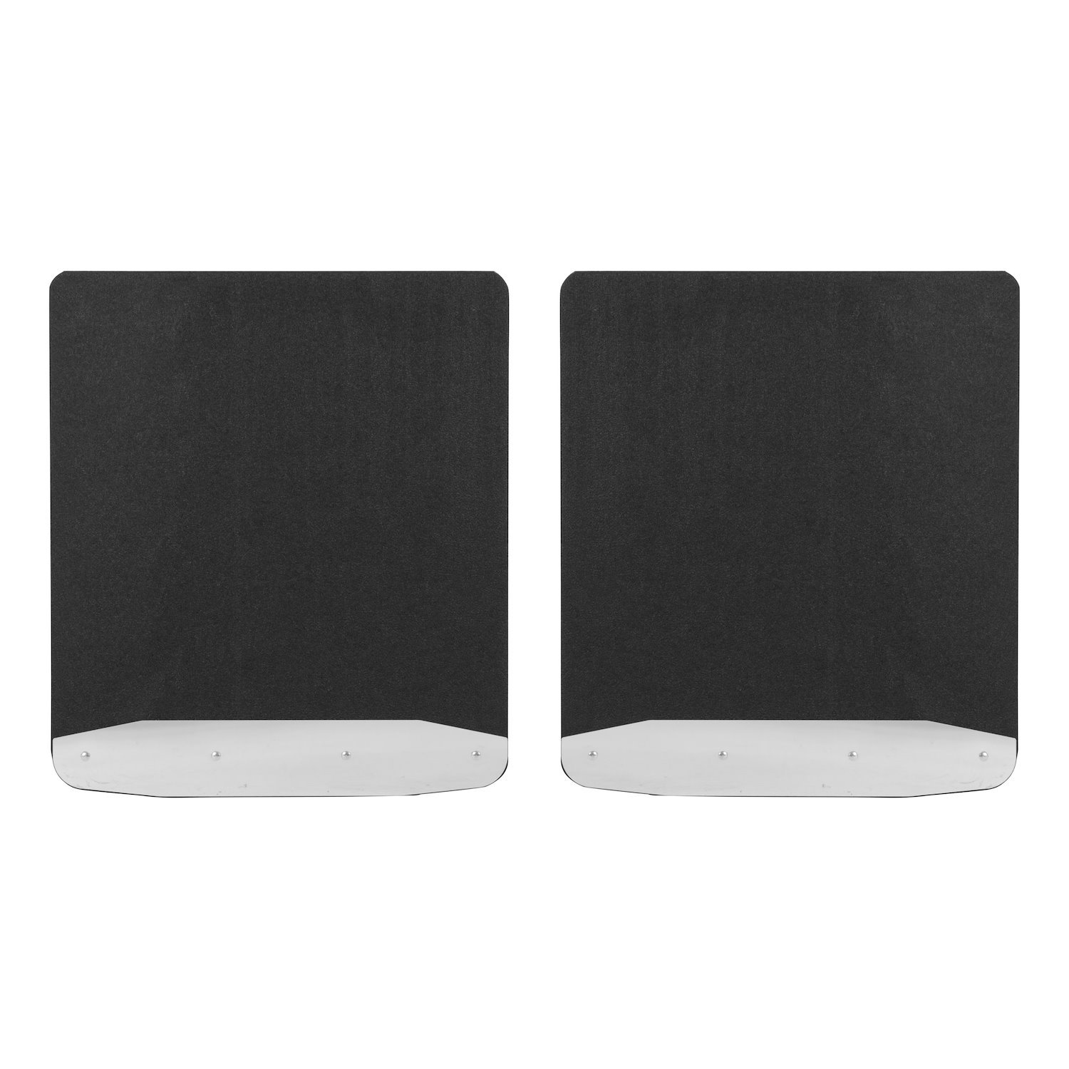 252023 Universal Dually 20 in. x 23 in. Textured Rubber Mud Guards