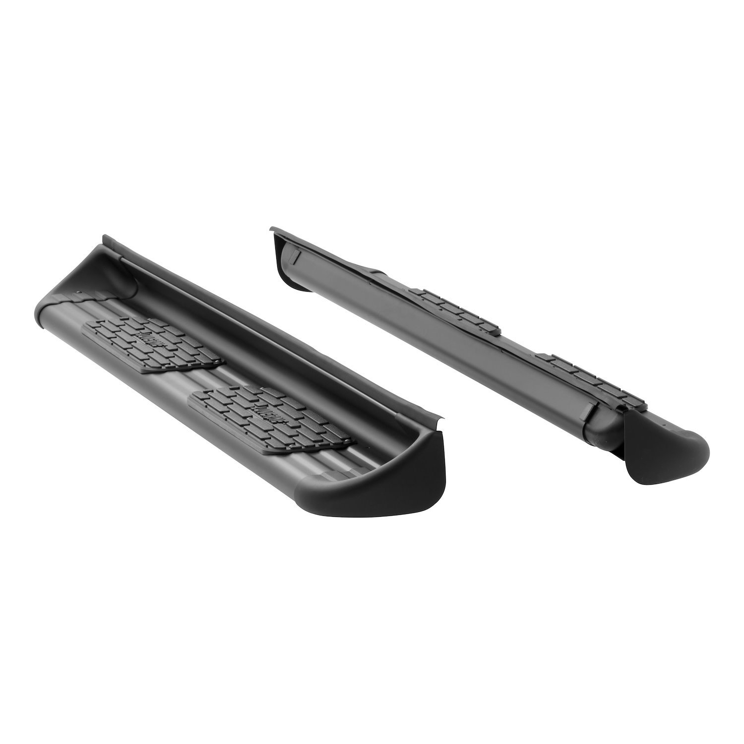 281522-571521 Black Stainless Steel Side Entry Steps Fits Select Ford F-Series Extended Cab