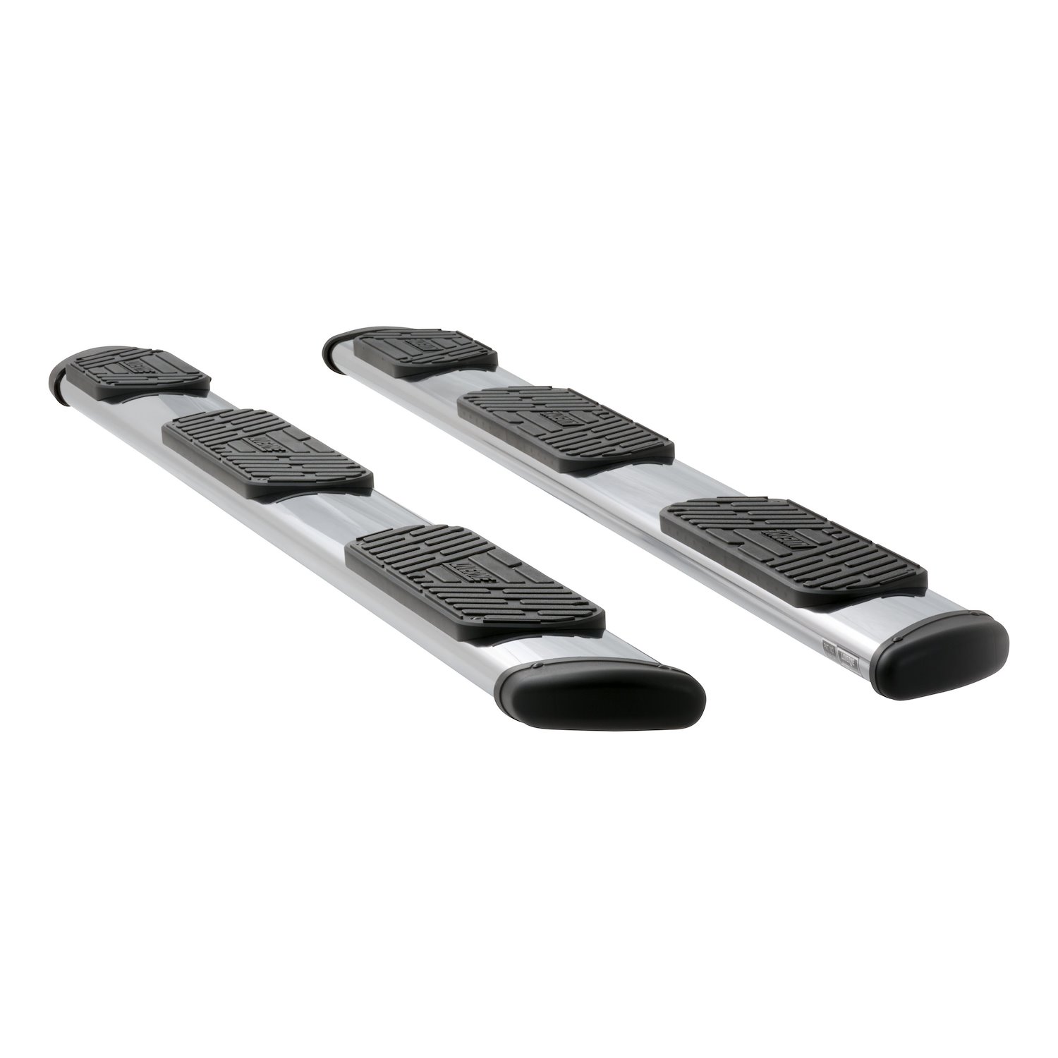 477108-401530 Regal 7 Polished Stainless 108 in. Oval W2W Steps Fits Select Ford F-150 Crew, 6'6 in. Bed