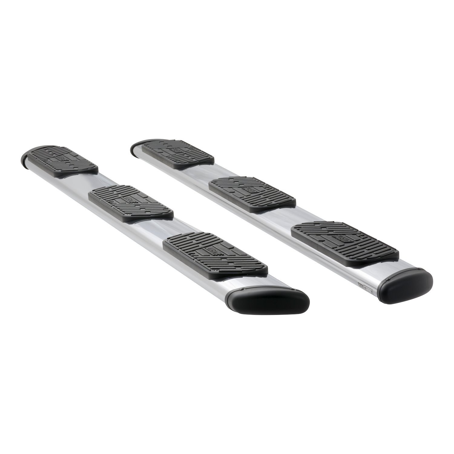 477125-400829 Regal 7 Polished Stainless 125 in. Oval W2W Steps Fits Select Ford F-250, F-350, F-450
