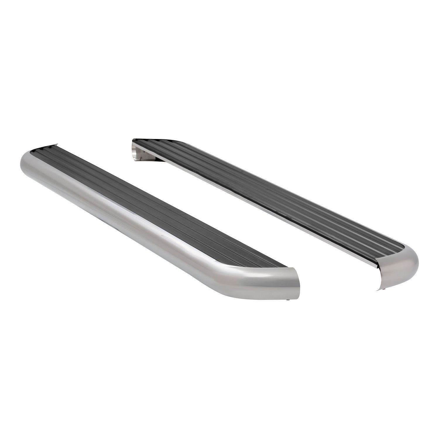 575098 MegaStep 6-1/2 in. x 98 in. Aluminum Running Boards, Without Brackets