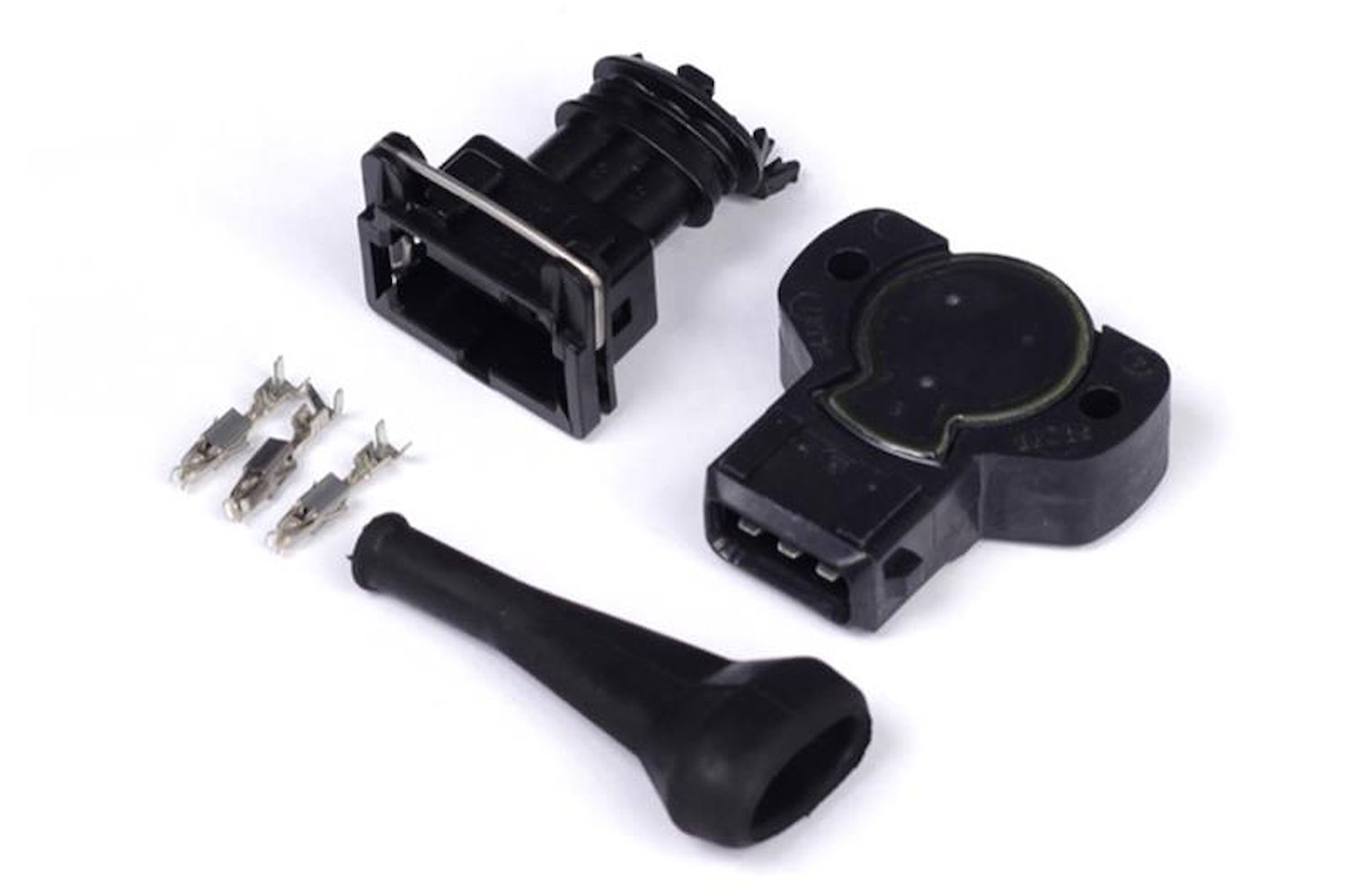 HT-010404 Throttle Position Sensor, Black CCW Rotation 8 mm D-Shaft