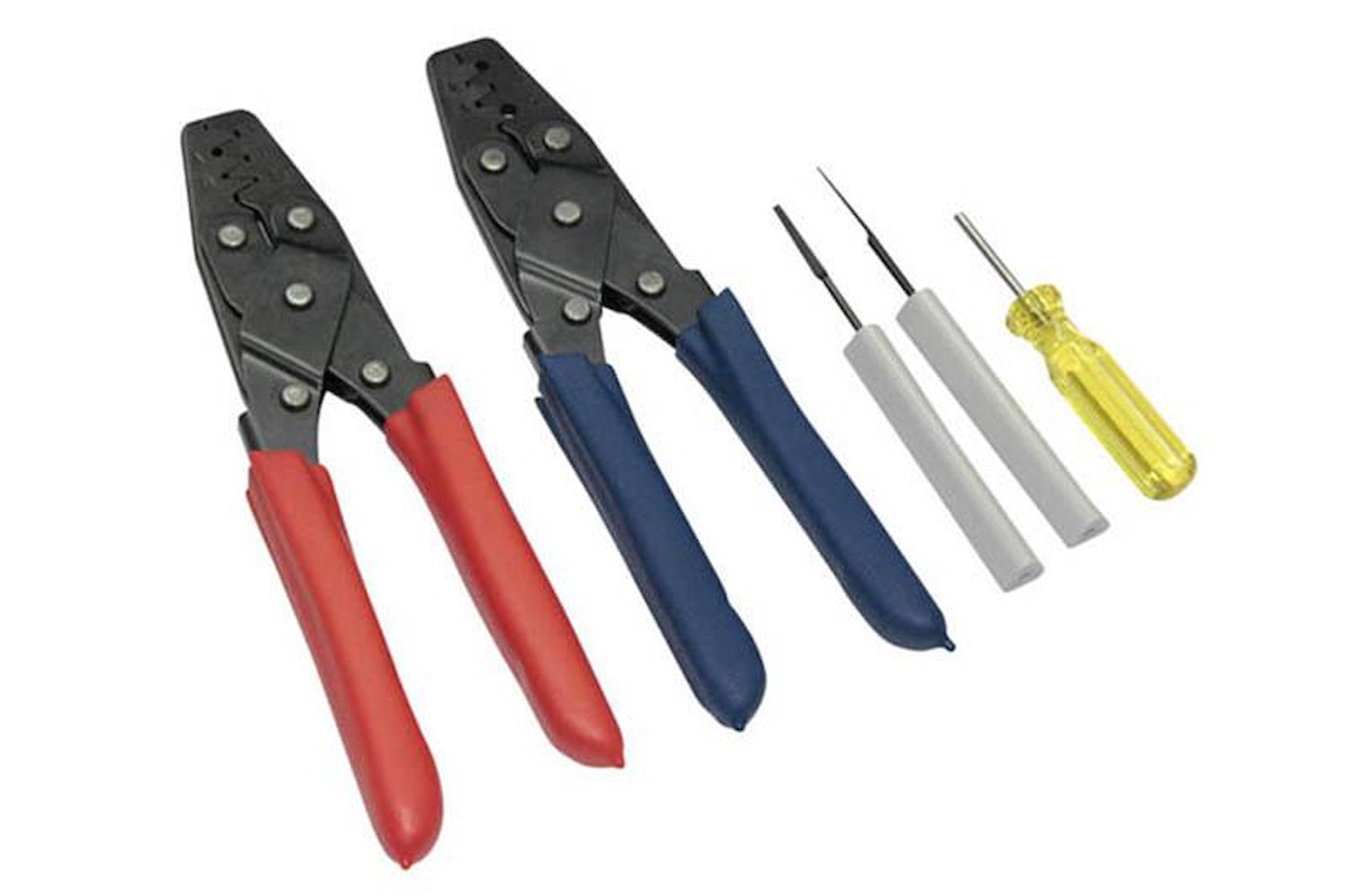 HT-070300 Dual Crimper Set, Includes 3-Pin Removal Tools