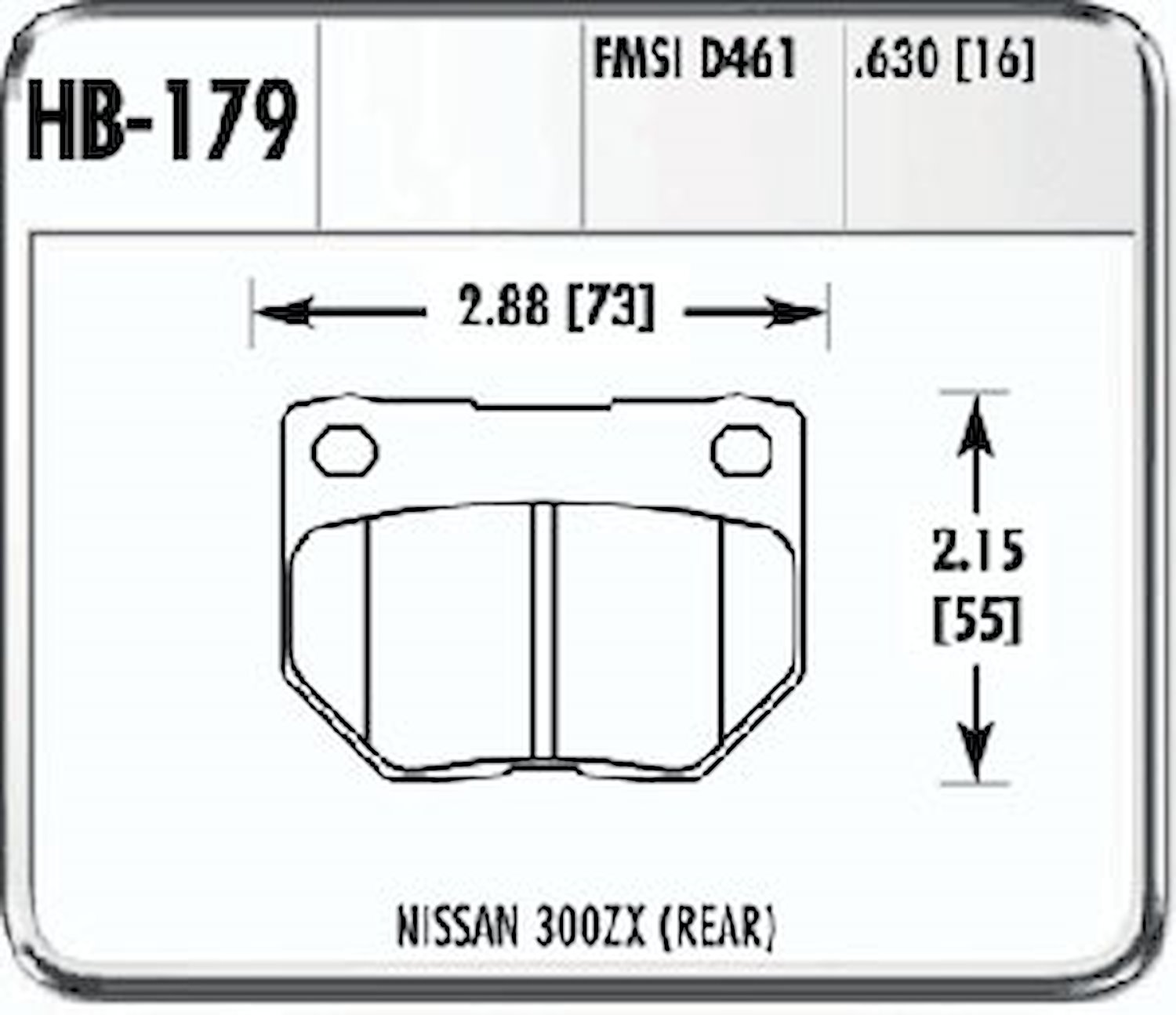 Performance Brake Pads for Nissan 300ZX