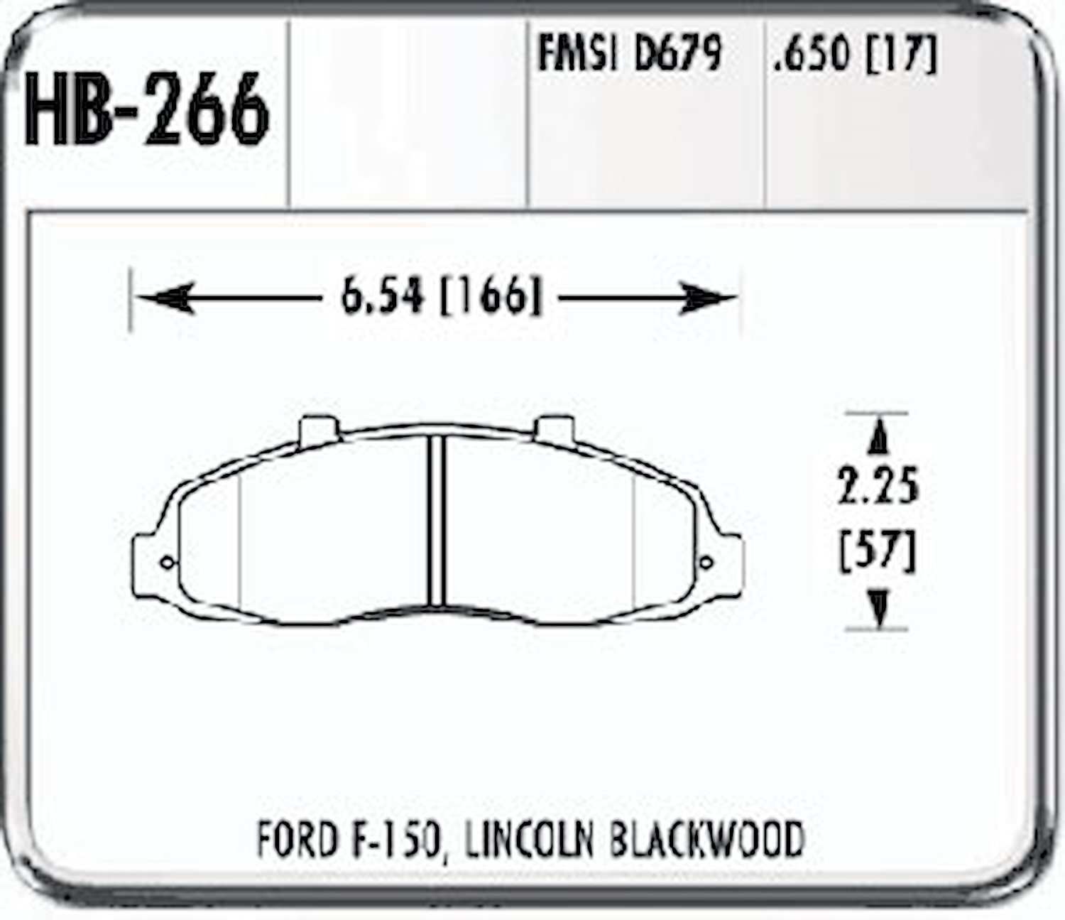 Performance Brake FORD F-150 LINCOLN BLACKW