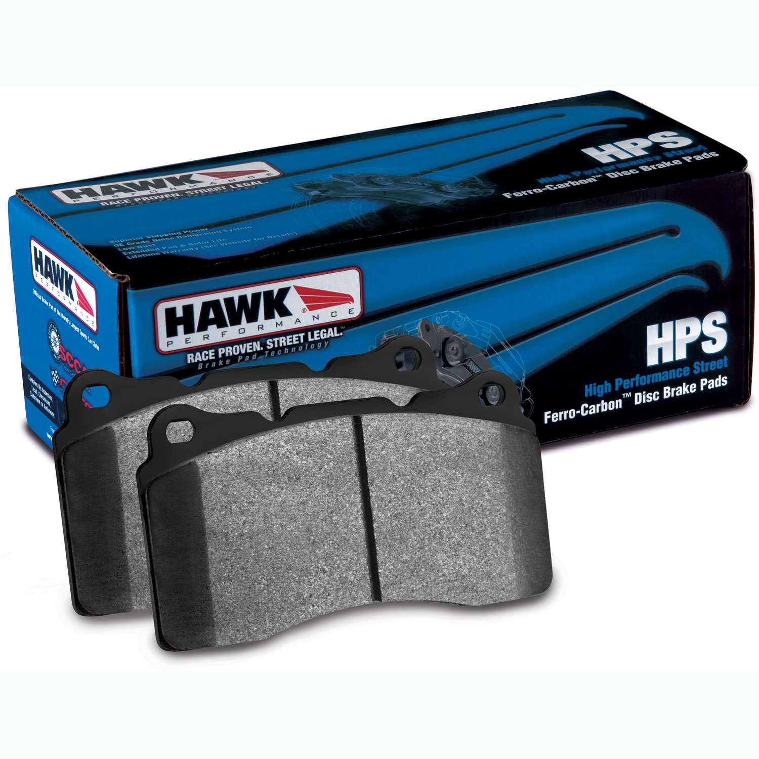 Disc Brake Pad HPS Performance Street w/0.610 Thickness