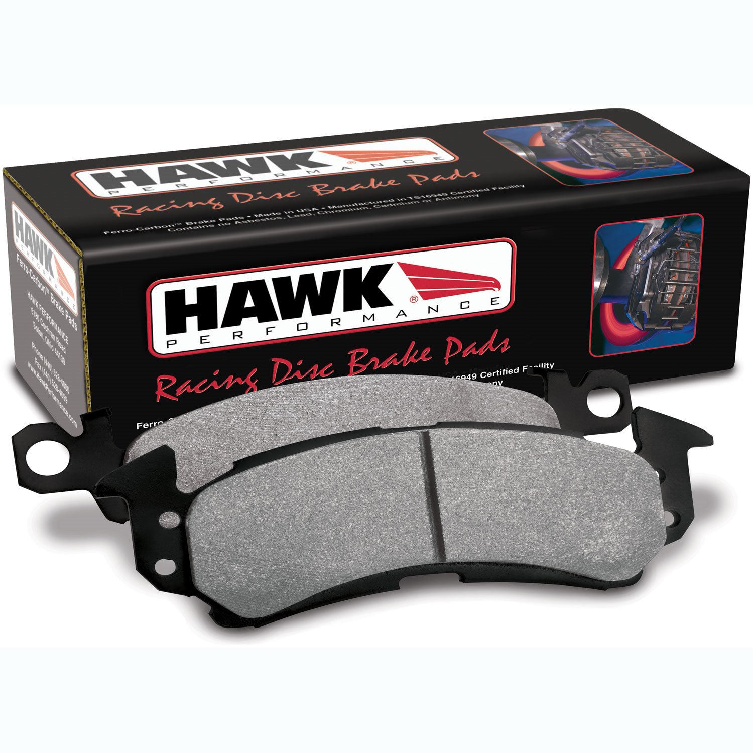 Disc Brake Pad HT-10 w/0.616 Thickness