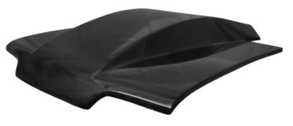 6 in. Cowl Induction Lift-Off Sunoco Style Hood for 1987-1993 Ford Mustang [Fiberglass]