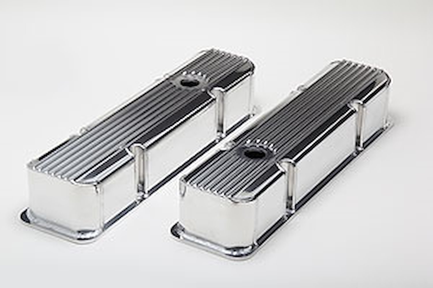Fabricated Aluminum Valve Covers 1958-86 Small Block Chevy 283-400