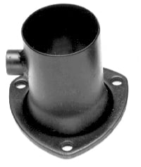 3-Bolt Flange Header Reducer 3" Diameter Collector