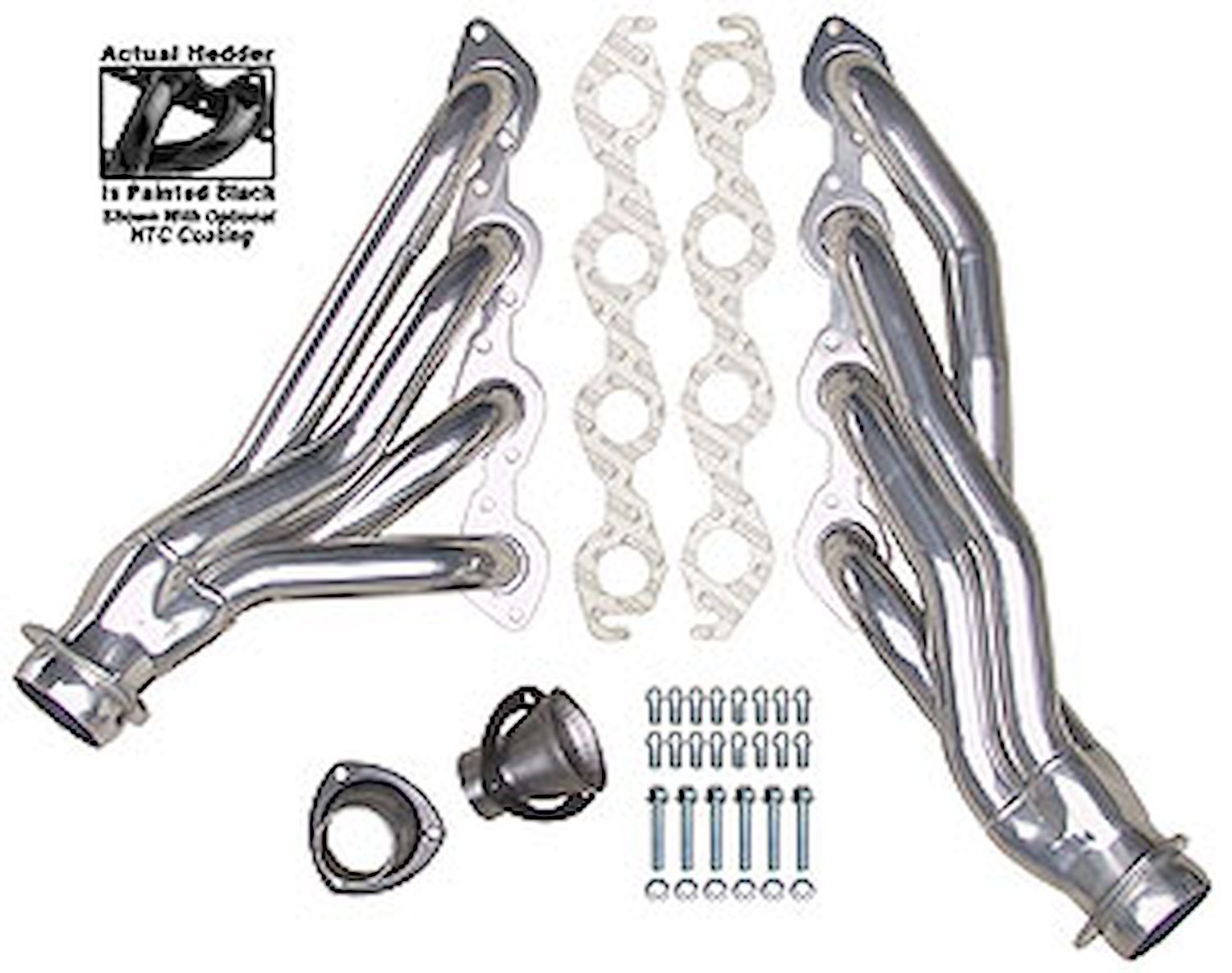 Standard Duty Uncoated Shorty Headers for 1965-77 Passenger Car 396-502