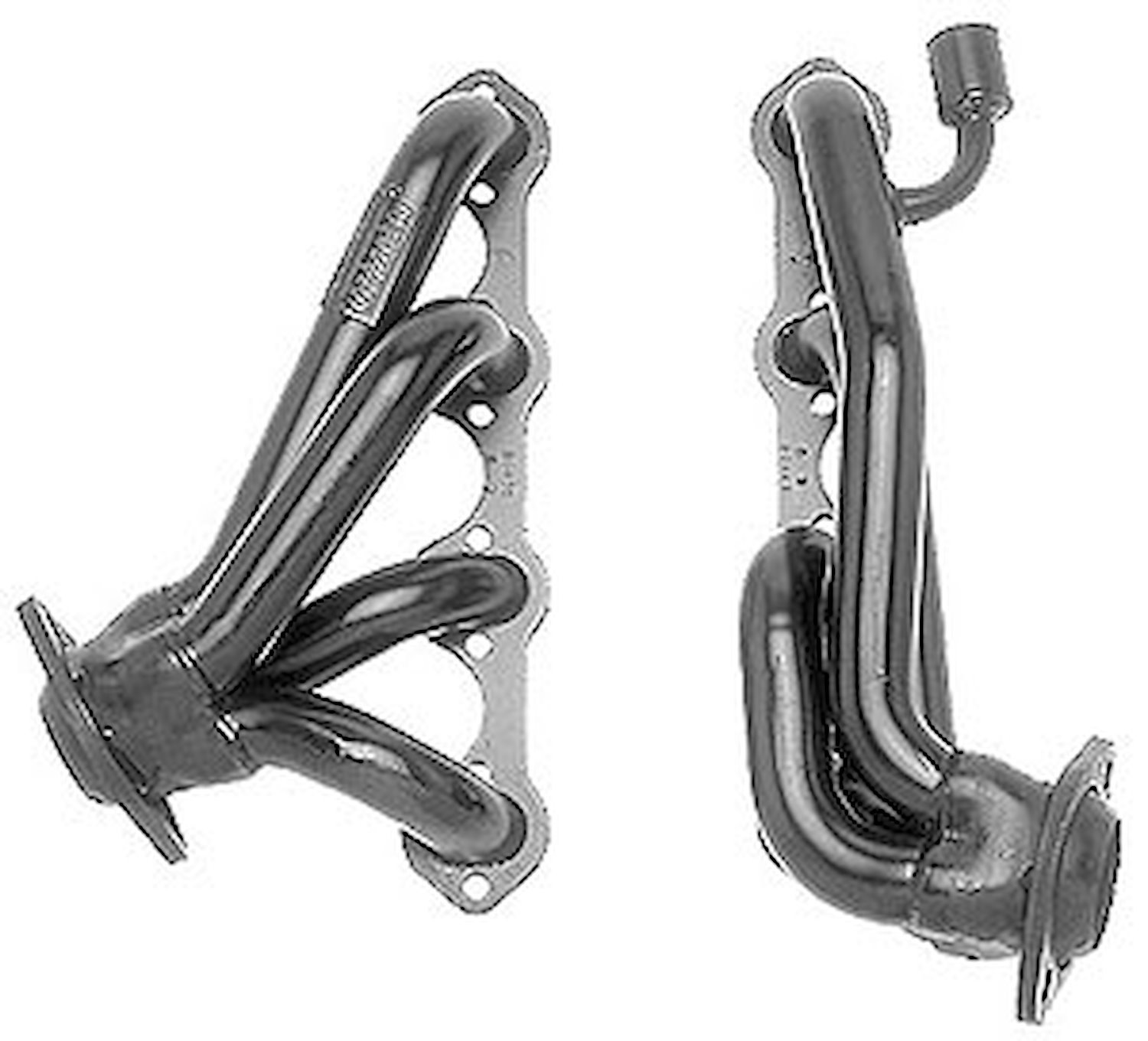 Standard Duty HTC Coated Shorty Headers 1986-96 Ford F-150/250/350 & Bronco 5.8L
