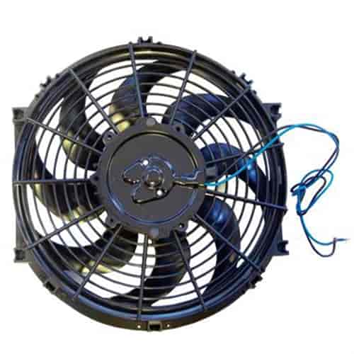 Curved Blade Electric Cooling Fan - 14 in.