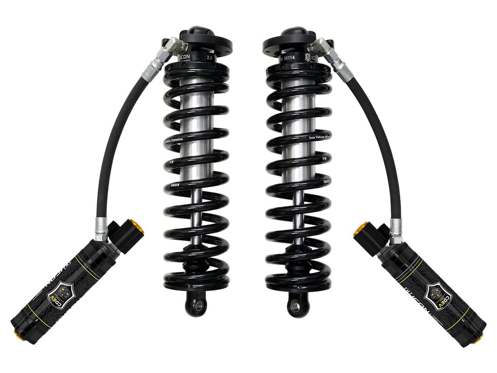 2017-UP FORD SUPER DUTY 4WD 2.5-3 in. LIFT 2.5 VS REMOTE RESERVOIR CDEV BOLT IN COILOVER CONVERSION KIT