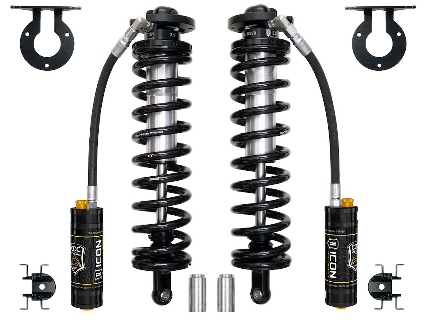 2005-UP FORD SUPER DUTY 4WD 4 in.LIFT 2.5 VS REMOTE RESERVOIR CDCV BOLT IN CO CONVERSION KIT