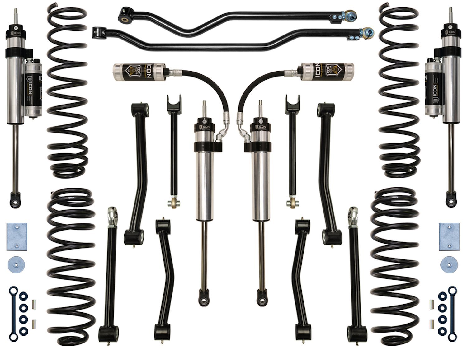 K22005 Front and Rear Suspension Lift Kit, Lift Amount: 3 in. Front/3 in. Rear