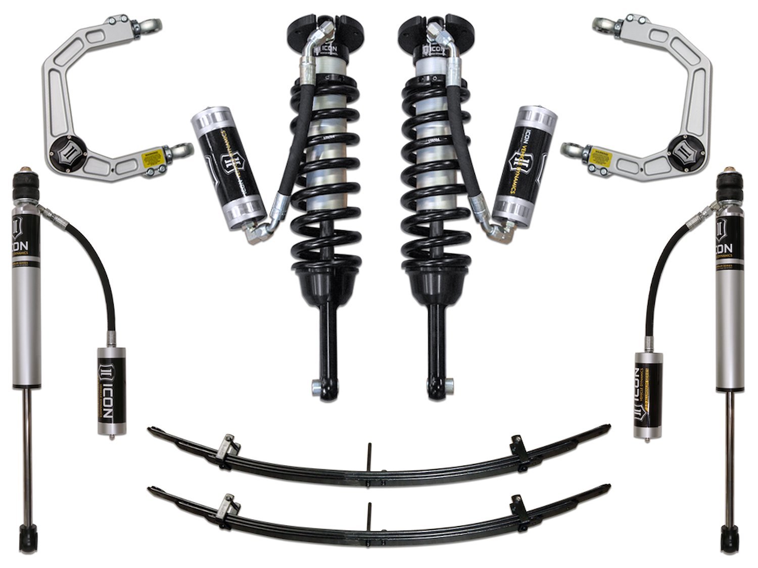 2005-2015 TACOMA 0-3.5 in. LIFT/16-UP 0-2.75 in. LIFT STAGE 4 SUSPENSION SYSTEM WITH BILLET UPPER CONTROL ARMS
