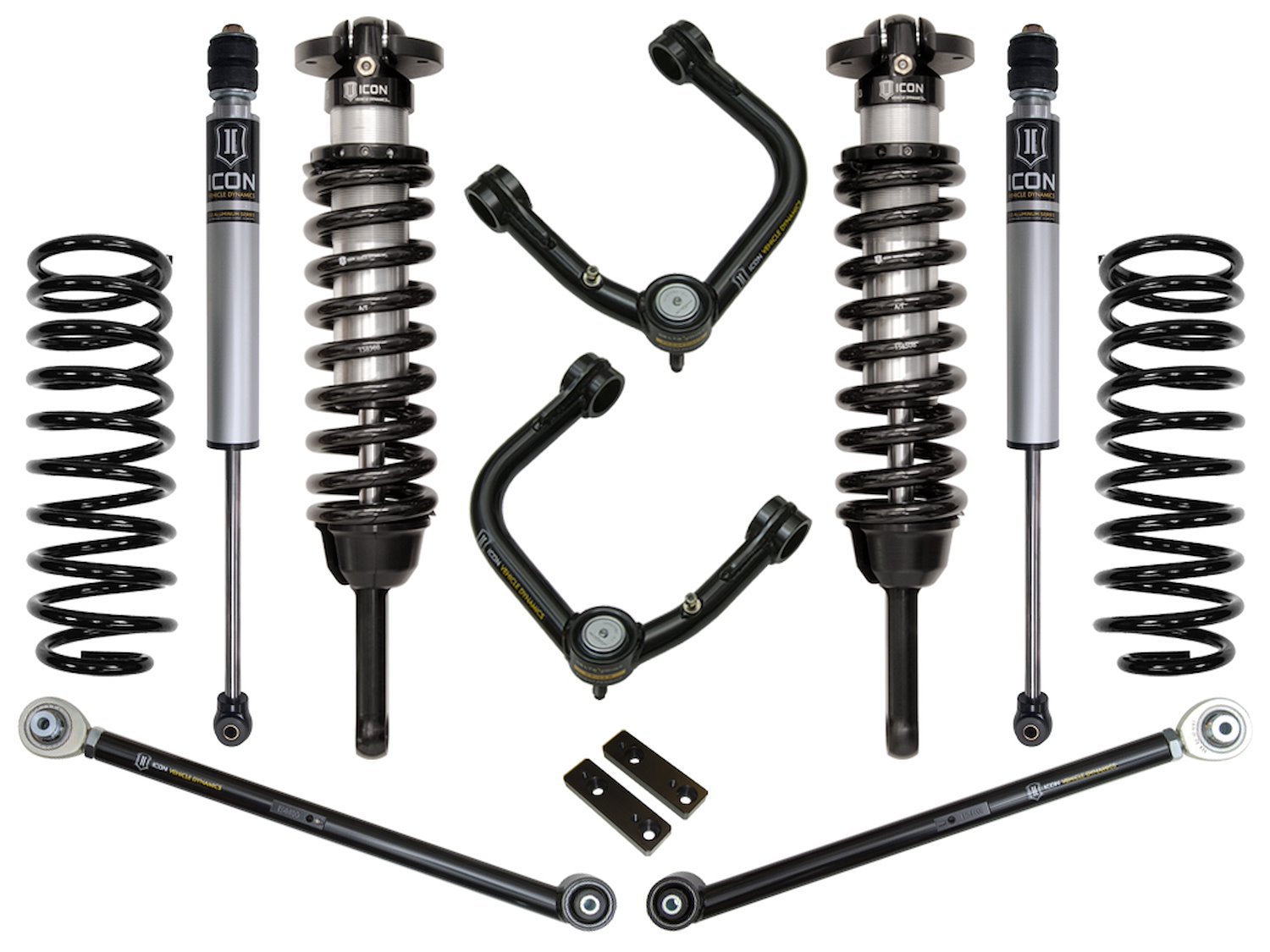 2003-2009 4RUNNER/2007-2009 FJ CRUISER 0-3.5 in. LIFT STAGE 3 SUSPENSION SYSTEM WITH TUBULAR UCA