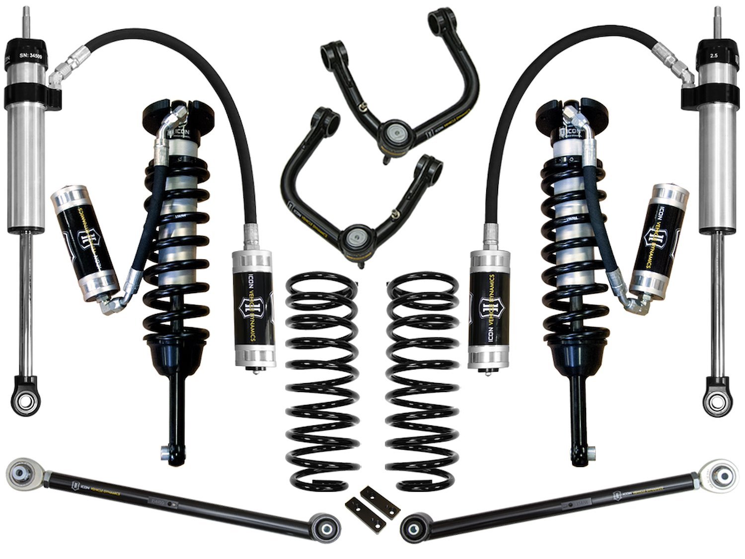 2003-2009 4RUNNER/2007-2009 FJ CRUISER 0-3.5 in. LIFT STAGE 5 SUSPENSION SYSTEM WITH TUBULAR UCA