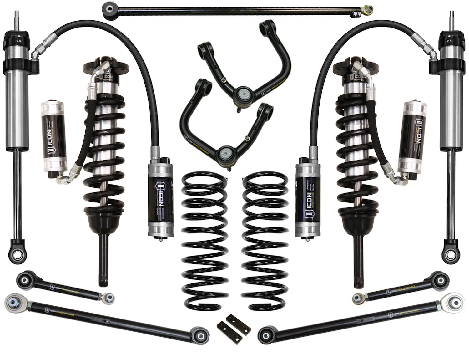 2010-UP 4RUNNER/2010-2014 FJ CRUISER 0-3.5 in. LIFT STAGE 7 SUSPENSION SYSTEM WITH TUBULAR UCA