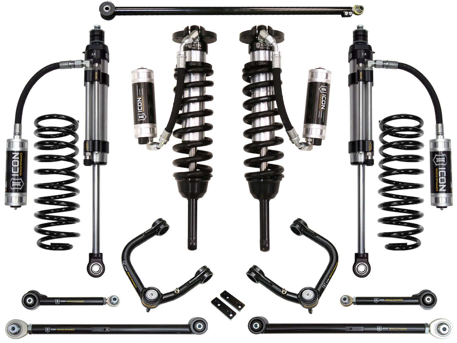 2010-UP FJ/2010-UP 4RUNNER 0-3.5 in. LIFT STAGE 8 SUSPENSION SYSTEM W/ TUBULAR UCA