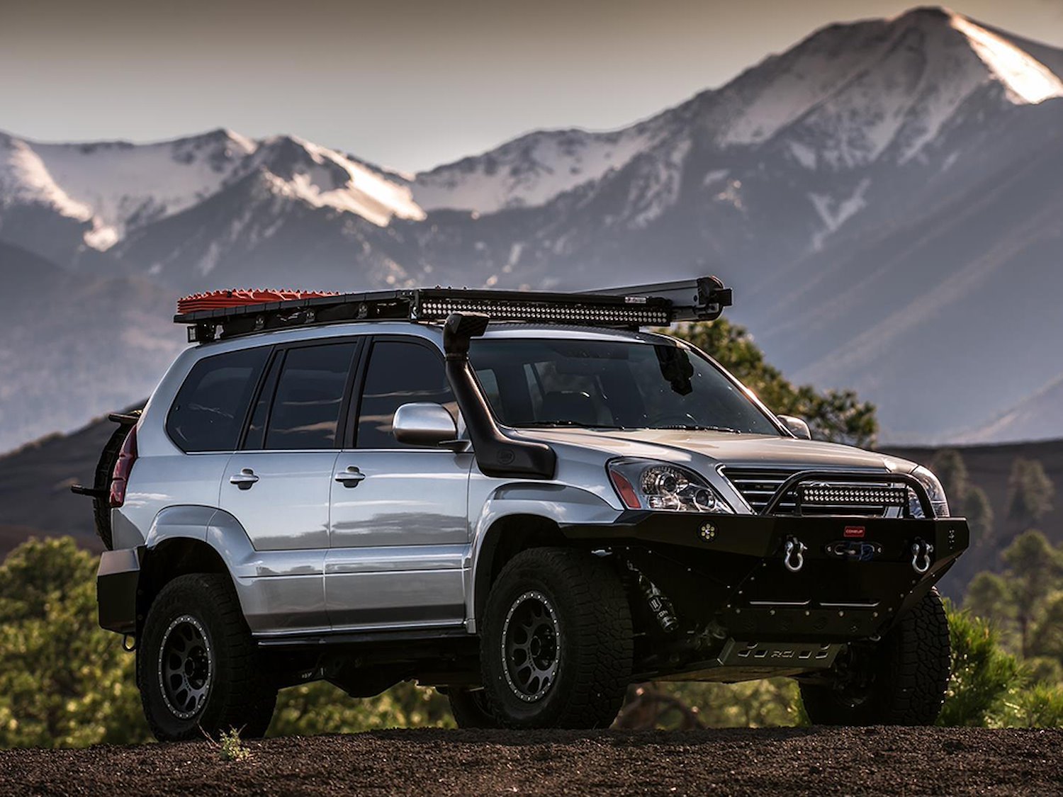 2003-2009 LEXUS GX470 0-3.5 in. LIFT STAGE 3 SUSPENSION SYSTEM WITH TUBULAR UPPER CONTROL ARMS