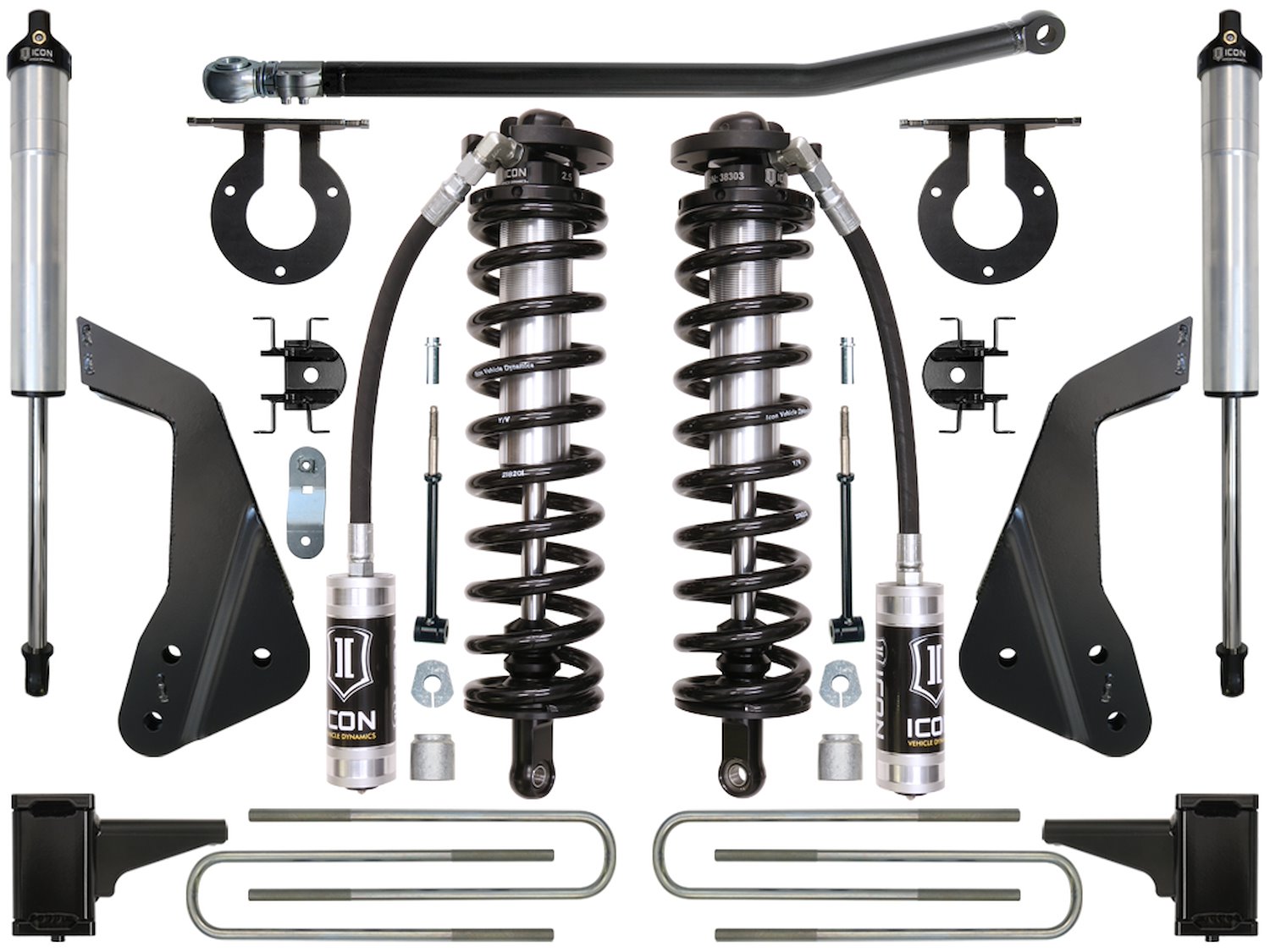 2005-2007 FORD F-250/F-350 4-5.5 in. LIFT STAGE 2 COILOVER CONVERSION SYSTEM
