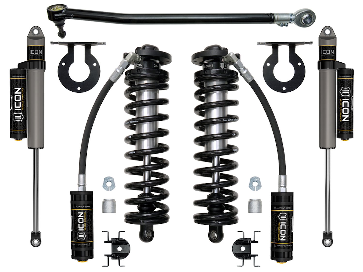 2017-UP FORD F-250/F-350 2.5-3 in. LIFT STAGE 3 COILOVER CONVERSION SYSTEM