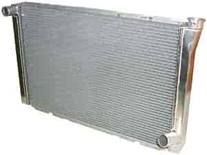 Chevy / GM Style Aluminum Radiator Overall Size: 19" x 31"