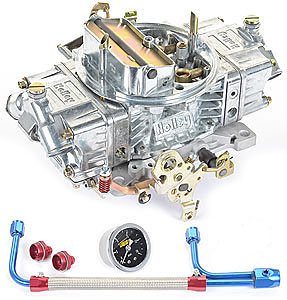 Zinc-Coated Double Pumper Carburetor Kit 650 cfm