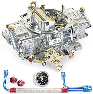 Zinc-Coated Double Pumper Carburetor Kit 750 cfm