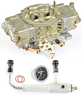 750 cfm 4150 HP Carburetor Kit Includes 750 CFM Carb - 30cc Accelerator Pumps