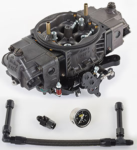 Ultra HP Carburetor Kit Includes: 750CFM Hard Core Gray W/Black Carburetor
