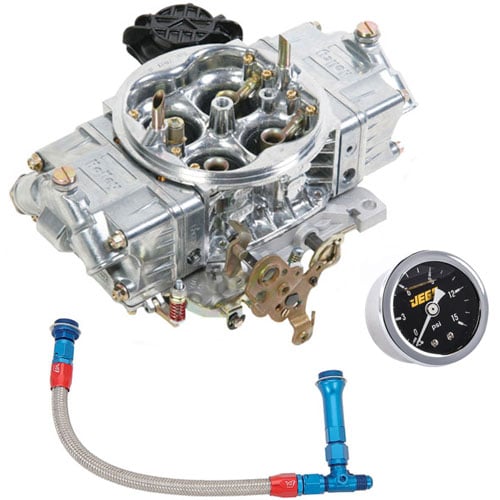 Aluminum Street HP Carburetor Kit Includes: 750 CFM Carburetor
