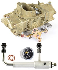 4-Barrel Race Carburetor Kit Includes: 750 cfm Carburetor