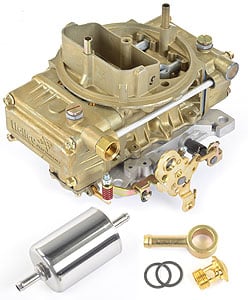 450 cfm Carburetor Kit Includes Carb #510-0-9776, Filter #555-15175, and Fitting #510-26-25