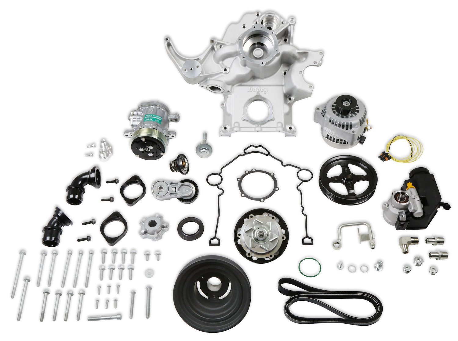 Gen III Hemi Mid-Mount Complete Accessory Drive Kit [Engines with VVT]