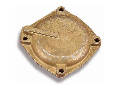 Vacuum Secondary Diaphragm Cover Replacement Metal Cover for 4-bbl Carbs